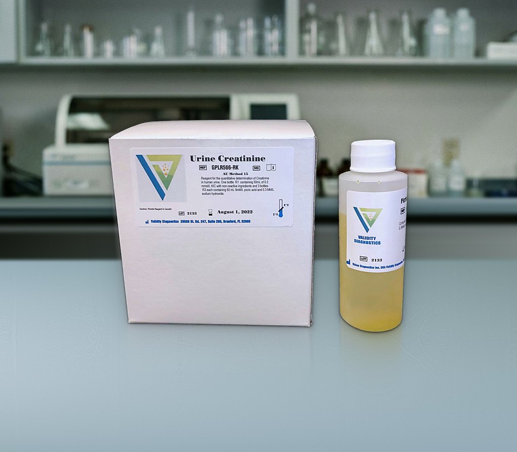 Urine Creatinine R1 (1×50 ml) R2 (3×92 ml) — GPLR566-RK