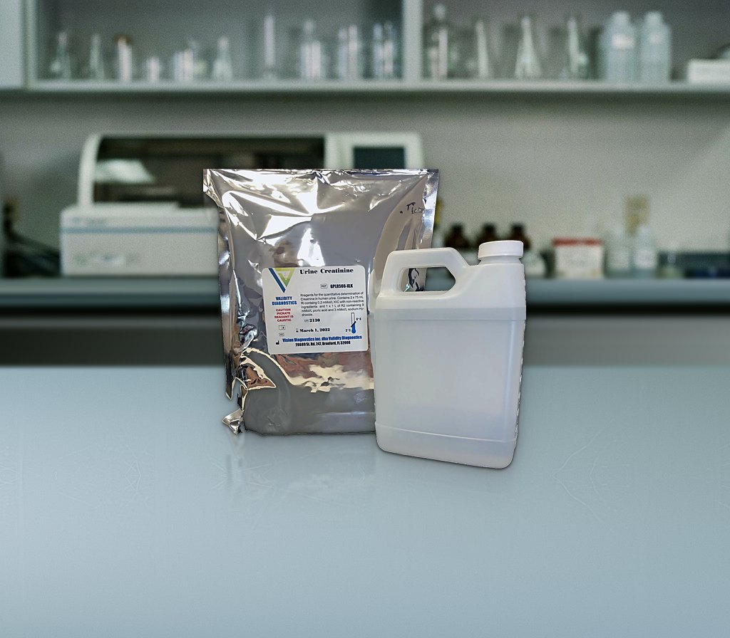 Urine Creatinine Bulk Reagent Kit 1 Liter (5814 tests) — GPLR566-XL