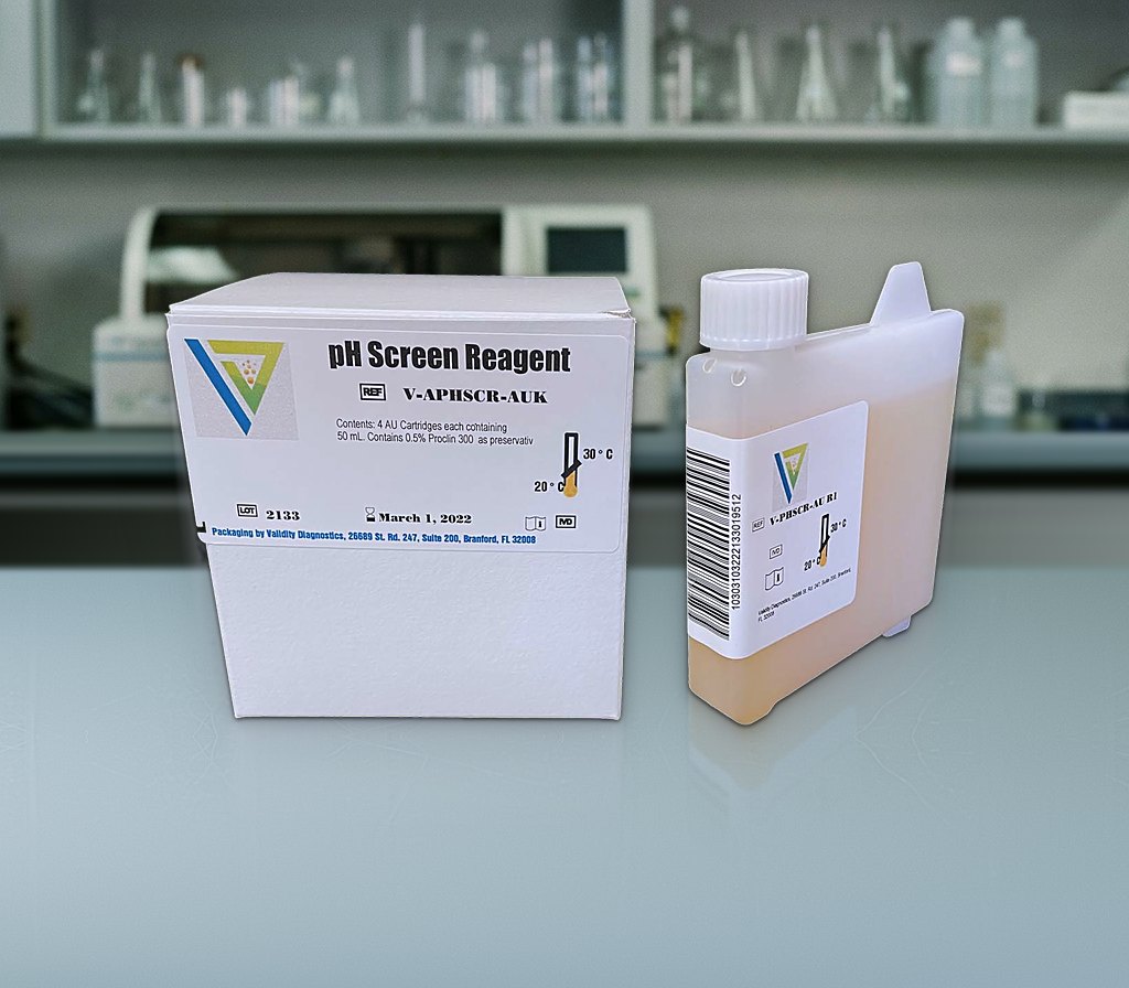 pH Screening Reagent Kit 4×50 ml (1600 tests) Beckman AU Series — V-APHSCR-AUK