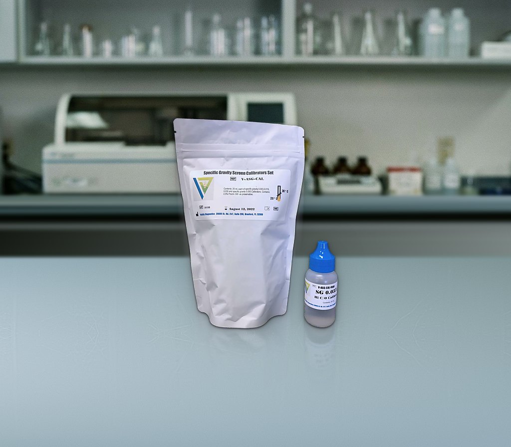 Specific Gravity Calibrator Kit (2×25 ml) — V-ASG-CAL