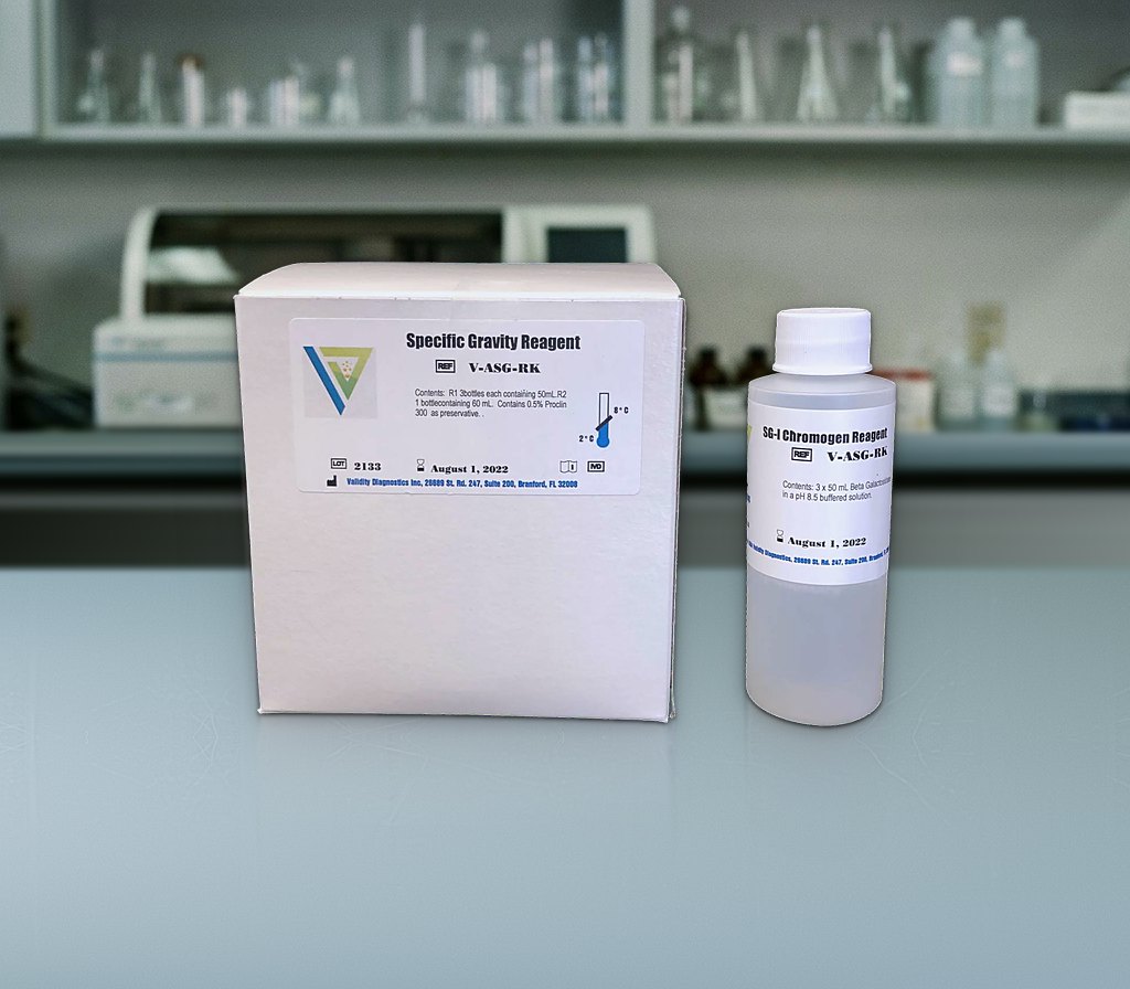 Specific Gravity Index Reagent R1 (3×50 ml) R2 (1×60 ml) — V-ASG-RK