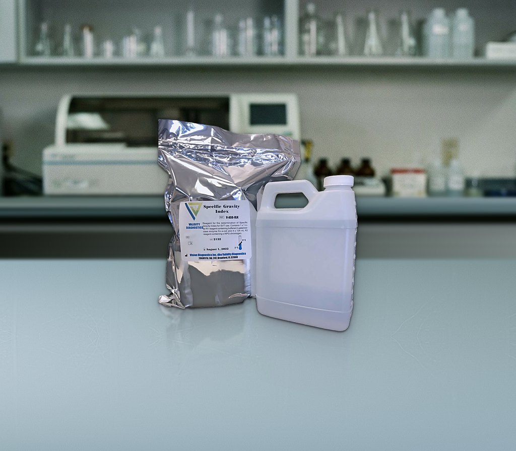 Specific Gravity Screening Bulk Reagent Kit 1 Liter (9346 tests) — V-ASG-XL