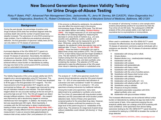 The University of Maryland School of Medicine conference poster